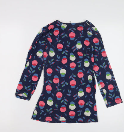 Boden Women's Multicoloured Floral Wrap Blouse Size 8