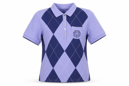 Womens UK Size L Viyella Blue  Polo