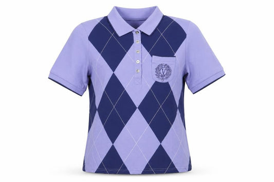 Womens UK Size L Viyella Blue  Polo