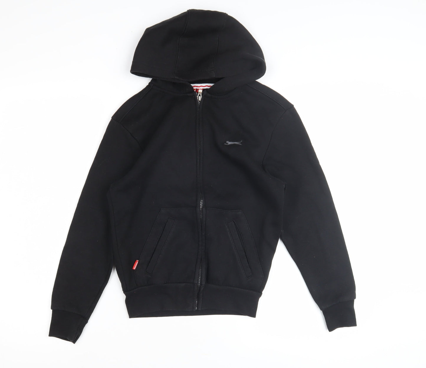 Slazenger Boys Black Full Zip Hoodie 7-8 Years