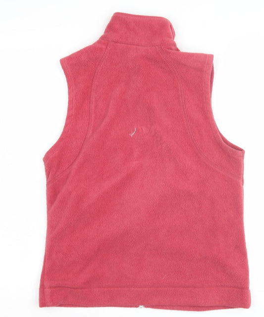 Columbia Women's Pink Fleece Waistcoat S