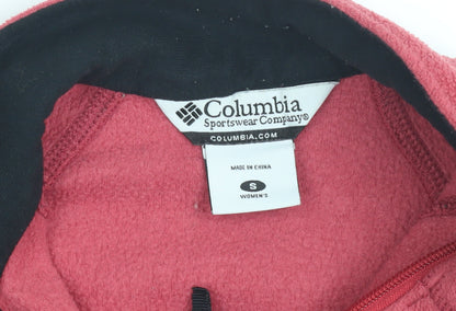 Womens UK Size S Columbia Pink Basic Jacket