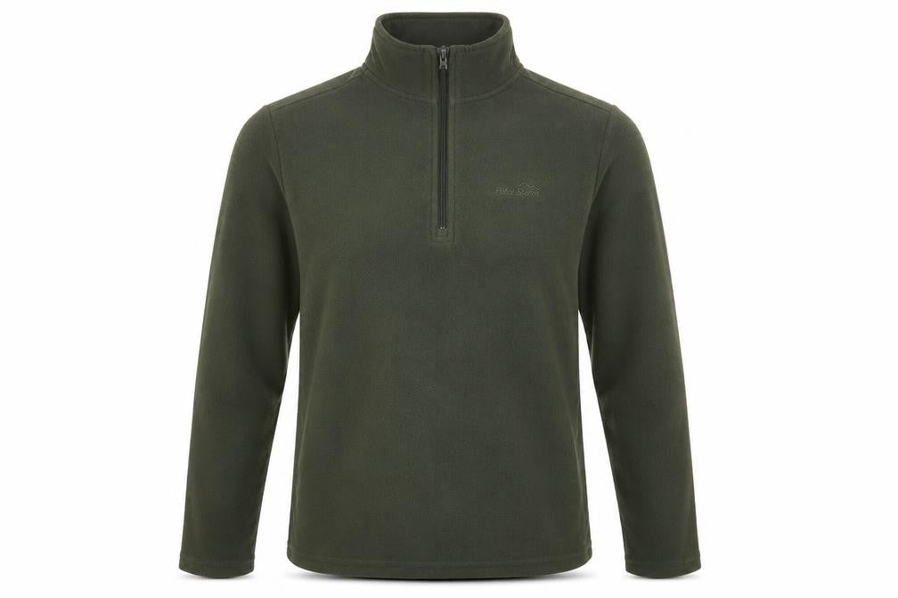 Mens UK Size XS Peter Storm Green 1/4 Zip Sweatshirt
