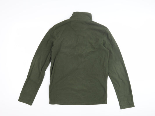Mens UK Size XS Peter Storm Green 1/4 Zip Sweatshirt