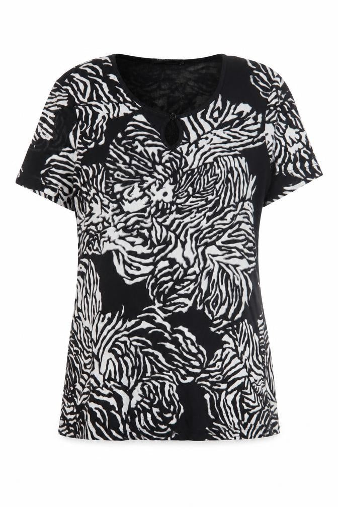 Womens UK Size 16 Betty Barclay Black  T-Shirt