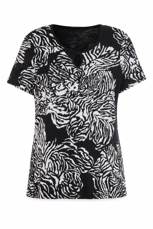 Womens UK Size 16 Betty Barclay Black  T-Shirt