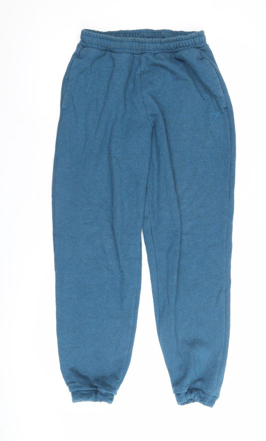 Gymshark Men's Blue XS Jogger Trousers for Activewear