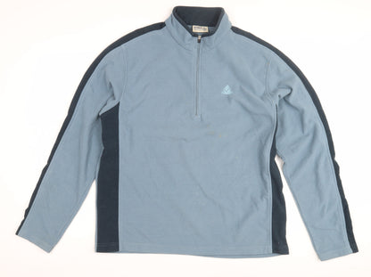 Outdoor Discovery Men's Blue Fleece Sweatshirt, S, Good