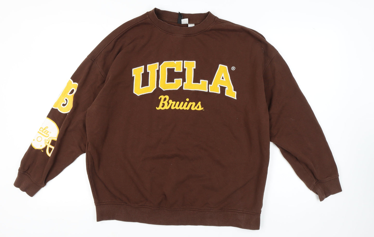 H&M Unisex Brown UCLA Sweatshirt - Medium