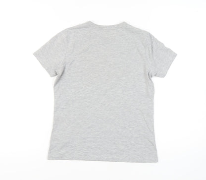 Womens UK Size XS Jigsaw Grey Basic T-Shirt
