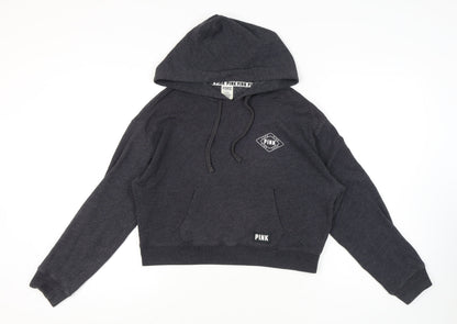 Victoria's Secret PINK Women's Black Pullover Hoodie M