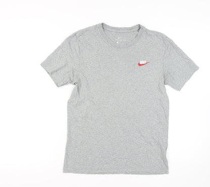 Nike Men's Grey S Crew Neck T-Shirt