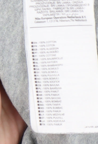 Nike Men's Grey S Crew Neck T-Shirt