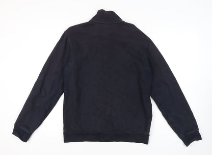 Mens UK Size L Gap Black Full Zip Sweatshirt