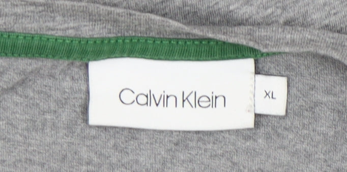 Mens UK Size XL Calvin Klein Grey  T-Shirt