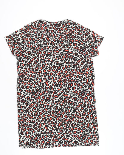 Marks & Spencer Women's Multicoloured Animal Print Shift Dress
