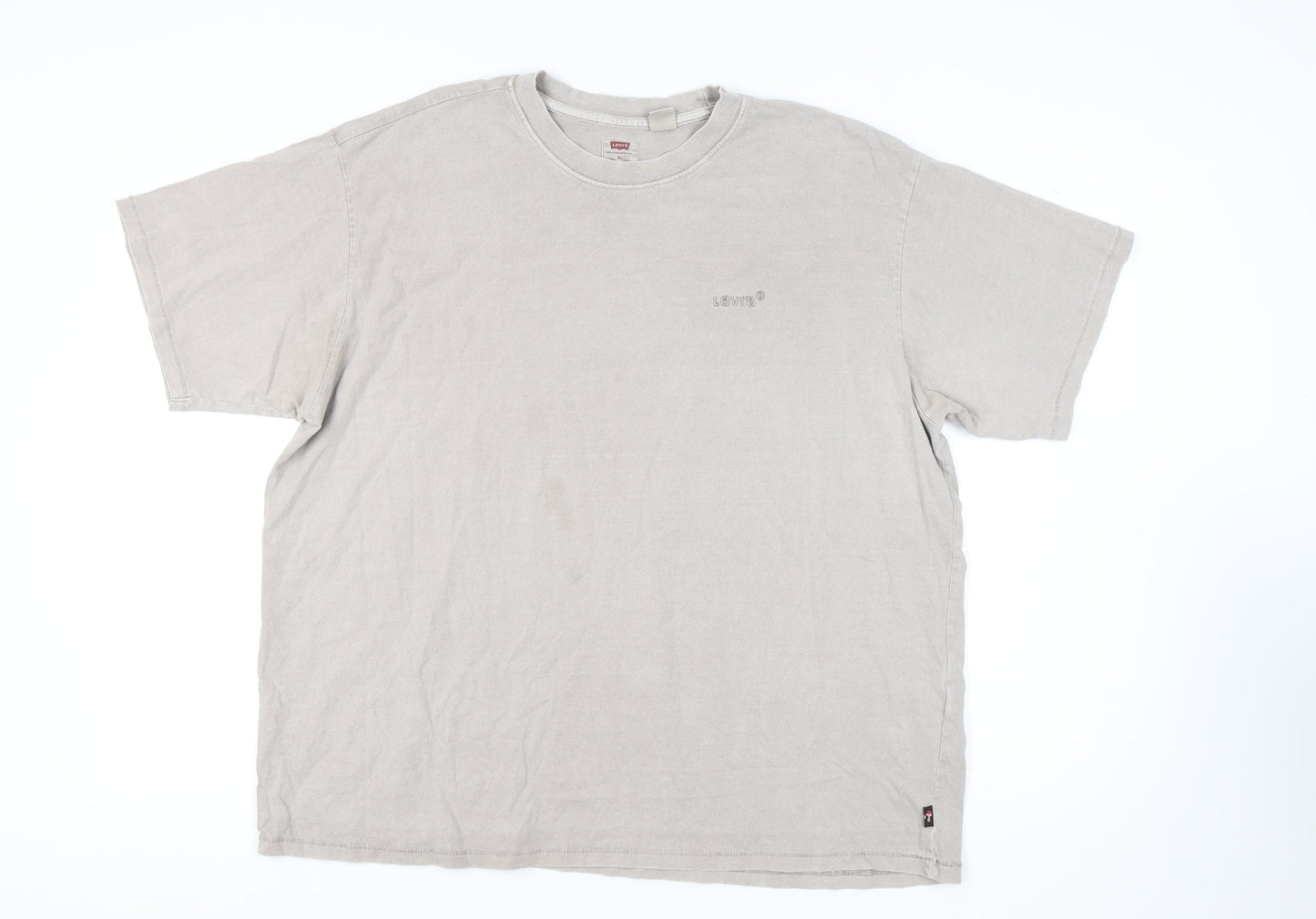 Levi's Men's Beige XL Relaxed Fit T-Shirt