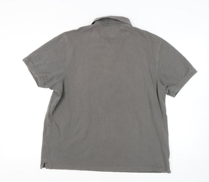 Jack Wills Grey Classic Fit Men's 2XL Polo Shirt