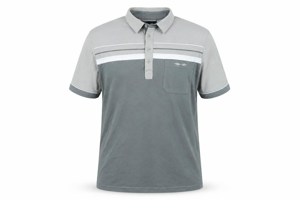 Mens UK Size L Carabou Cotton Polo Shirt