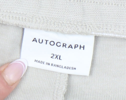 Autograph Men's Ivory Jogger Trousers 2XL