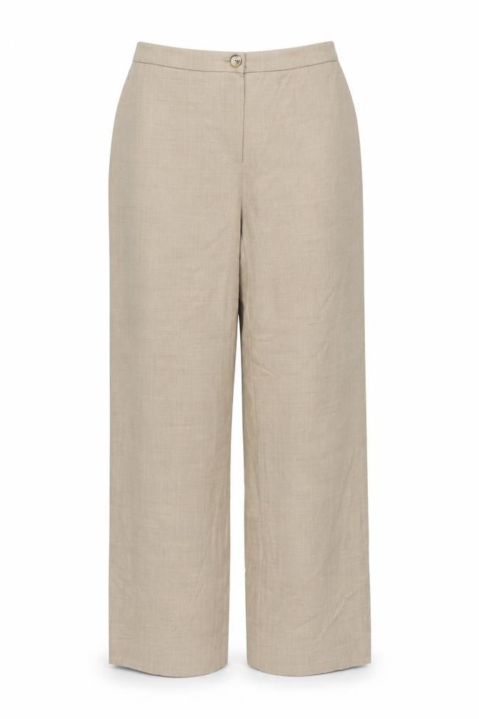 Womens UK Size 14 Viyella   Beige Trousers