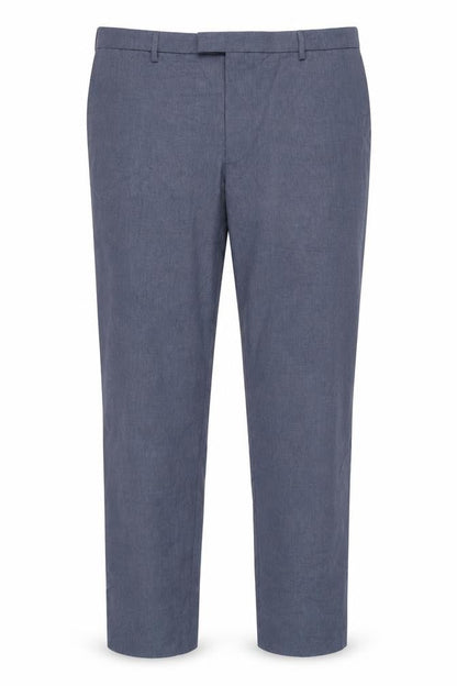 Mens UK Size XL Marks and Spencer Classic Fit Business Blue Trousers