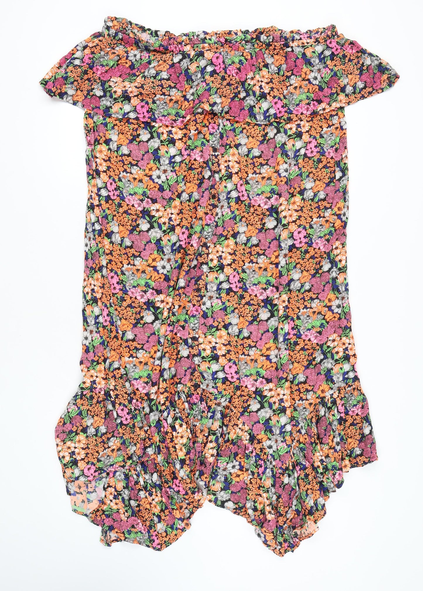 Next Women's Multicoloured Floral Dress Size 24