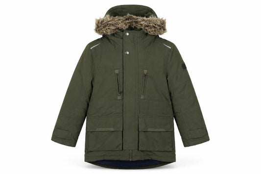 Regatta Girls' Green Parka Coat, Size 6, Winter Wear
