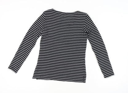 Womens UK Size M TOM TAILOR Black  T-Shirt