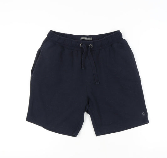 French Connection Men's Blue Shorts, Size 32, Casual Comfort