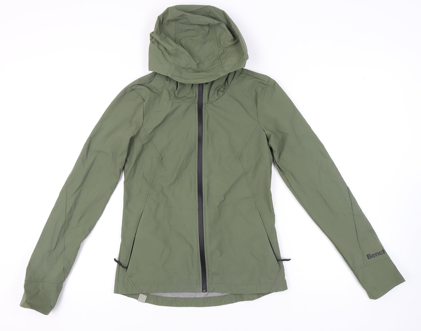 Unisex Adults UK Size XS Bench Green Windbreaker Coat