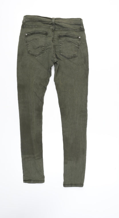James Jeans Women's Green Skinny Jeans Size 28
