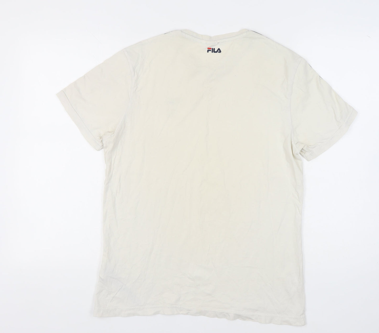 Mens UK Size XL FILA White  T-Shirt