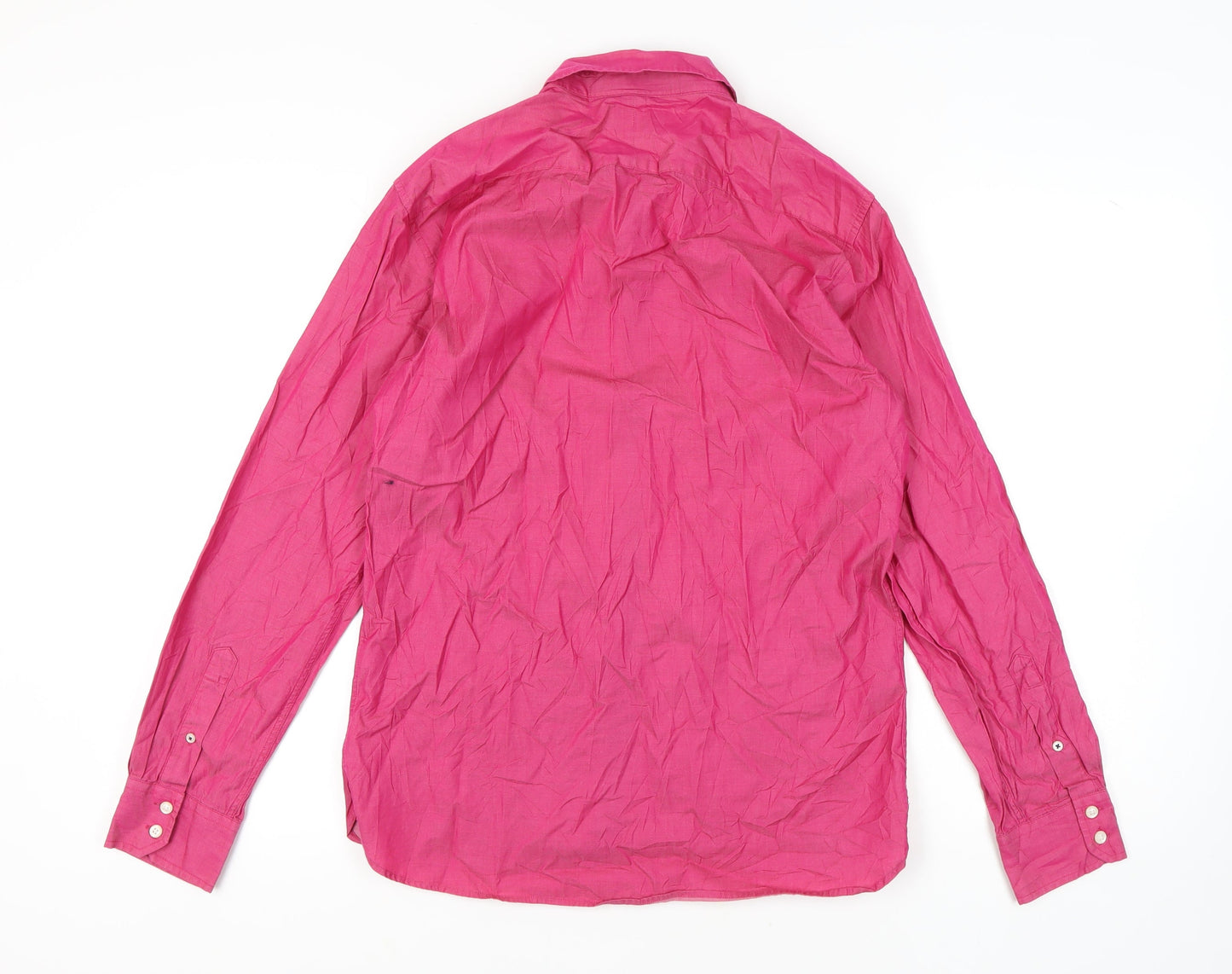 Ted Baker Pink Men's Long Sleeve Button-Up Shirt