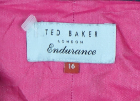Ted Baker Pink Men's Long Sleeve Button-Up Shirt