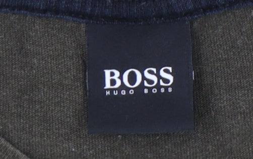 Mens UK Size M HUGO BOSS Green  T-Shirt
