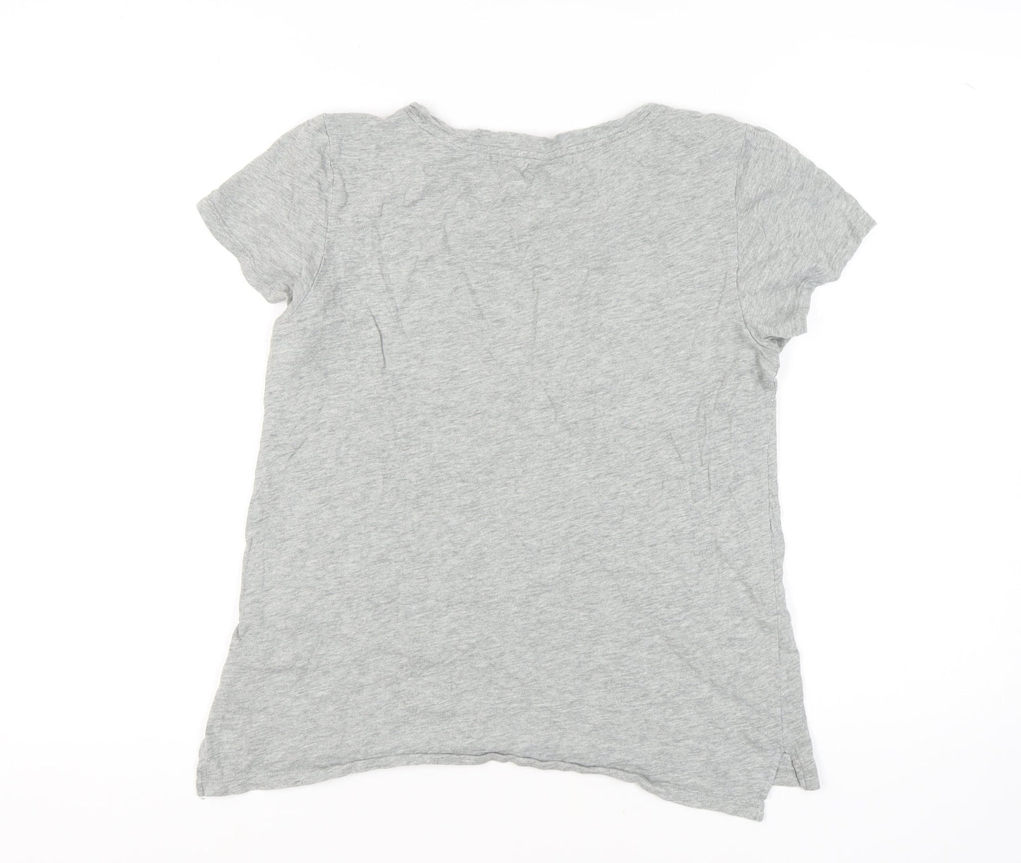 Womens UK Size M Gap Grey Basic T-Shirt