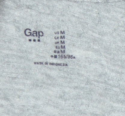 Womens UK Size M Gap Grey Basic T-Shirt