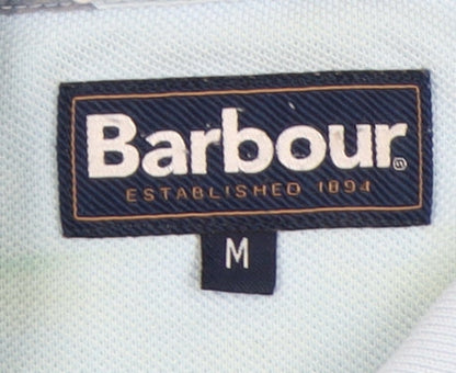 Barbour Men’s Blue Polo Sky Blue Medium
