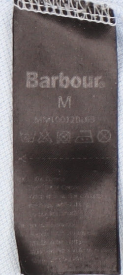 Barbour Men’s Blue Polo Sky Blue Medium