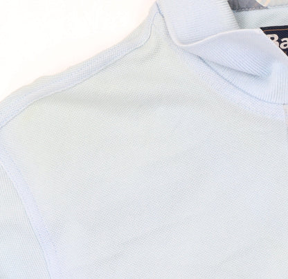 Barbour Men’s Blue Polo Sky Blue Medium