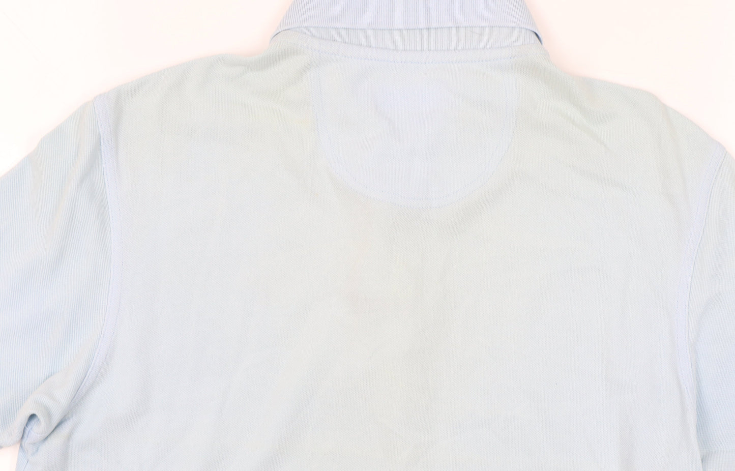 Barbour Men’s Blue Polo Sky Blue Medium