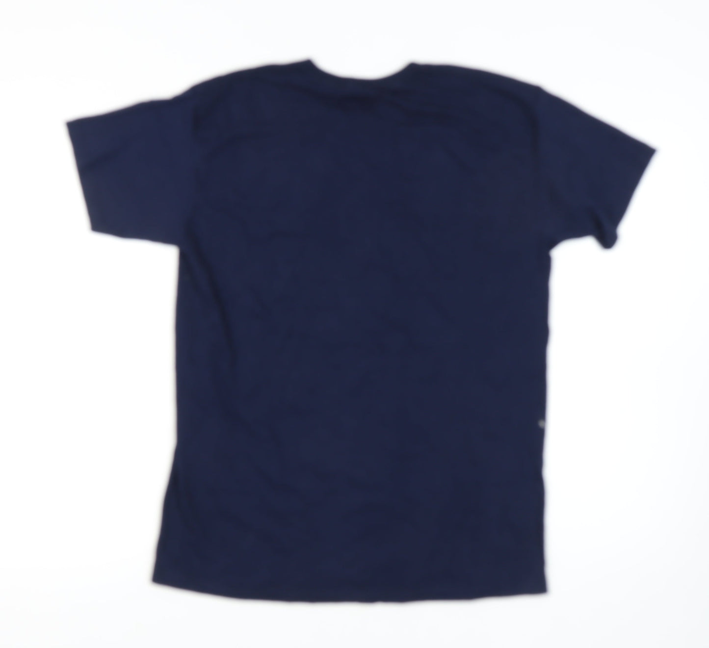 Star Wars Men's Blue Large Christmas Graphic T-Shirt