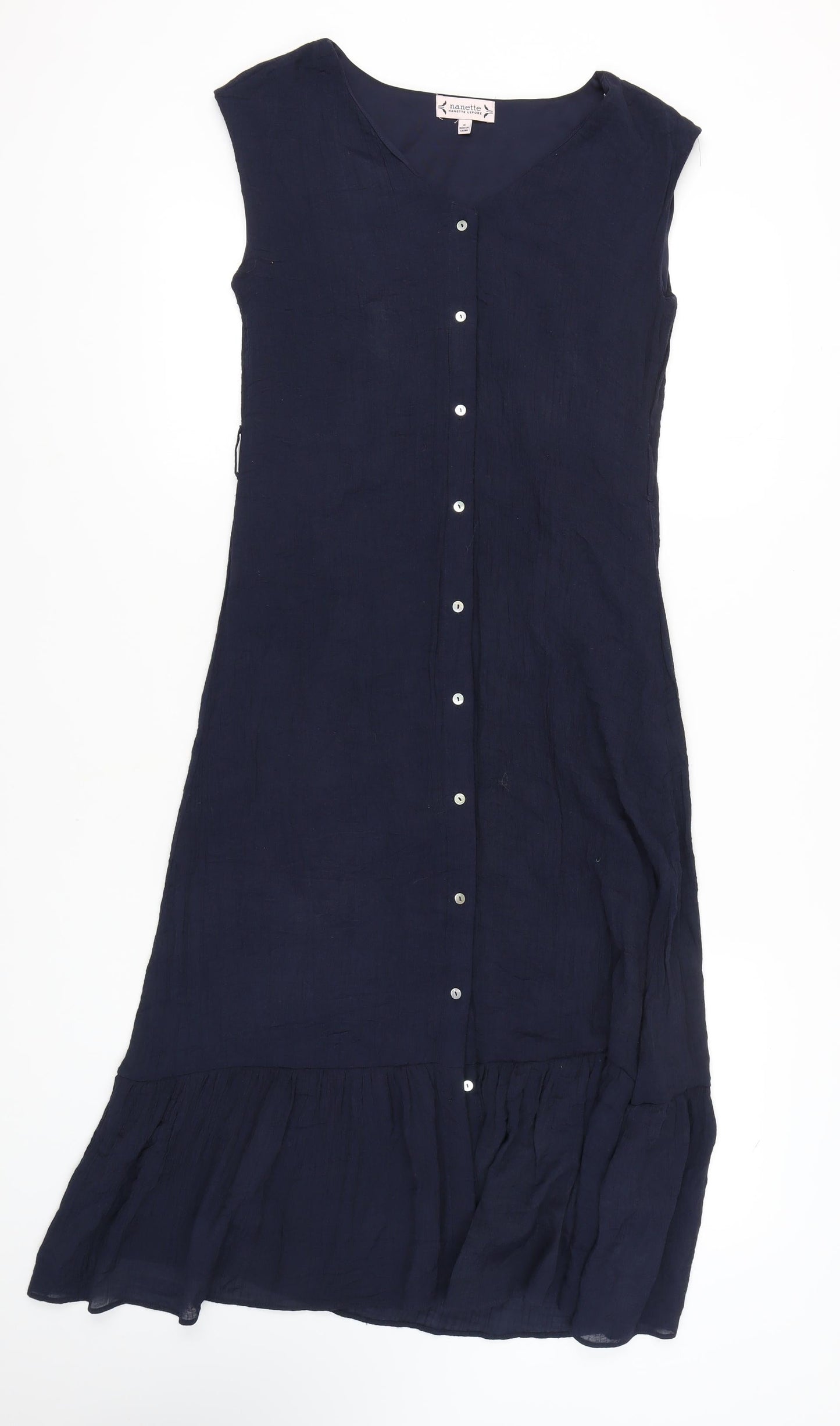 Nanette Lepore Women's Blue Sleeveless Dress Size 6