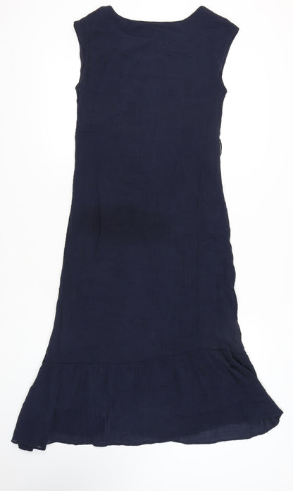 Nanette Lepore Women's Blue Sleeveless Dress Size 6