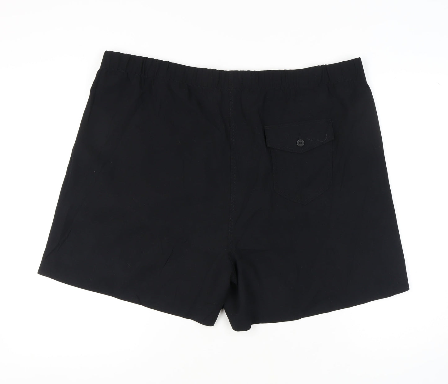 Marks and Spencer Women's Black Shorts, Size 24, Polyester