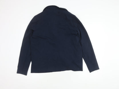 Sandwich Women's Blue Blazer XL Notch Lapel