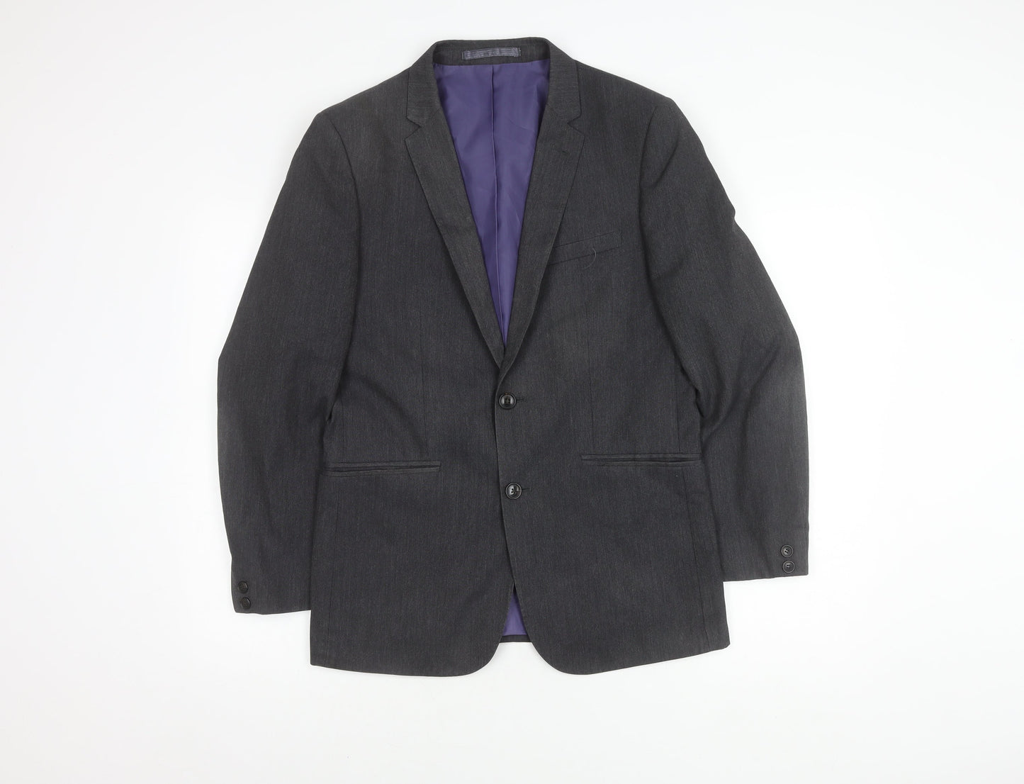 Mens UK Size 38 Marks and Spencer Regular Grey Suit Jacket