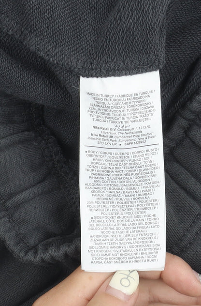 Nike Men's Black Athletic Shorts S Elastic Waist