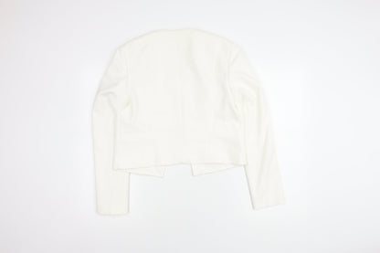 Hugo Boss Women's White Suit Jacket, UK 10, Lined